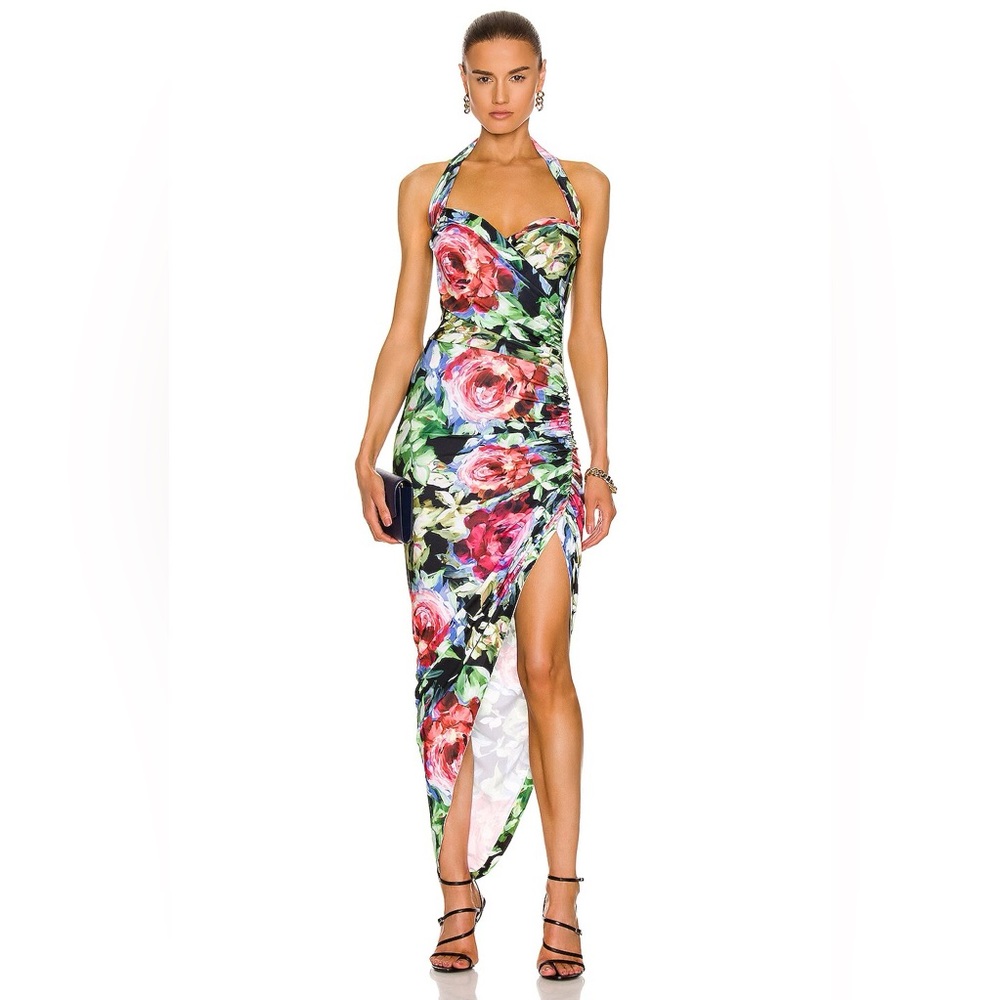 Norma Kamali Cayla Side Drape Gown. (New with tags)